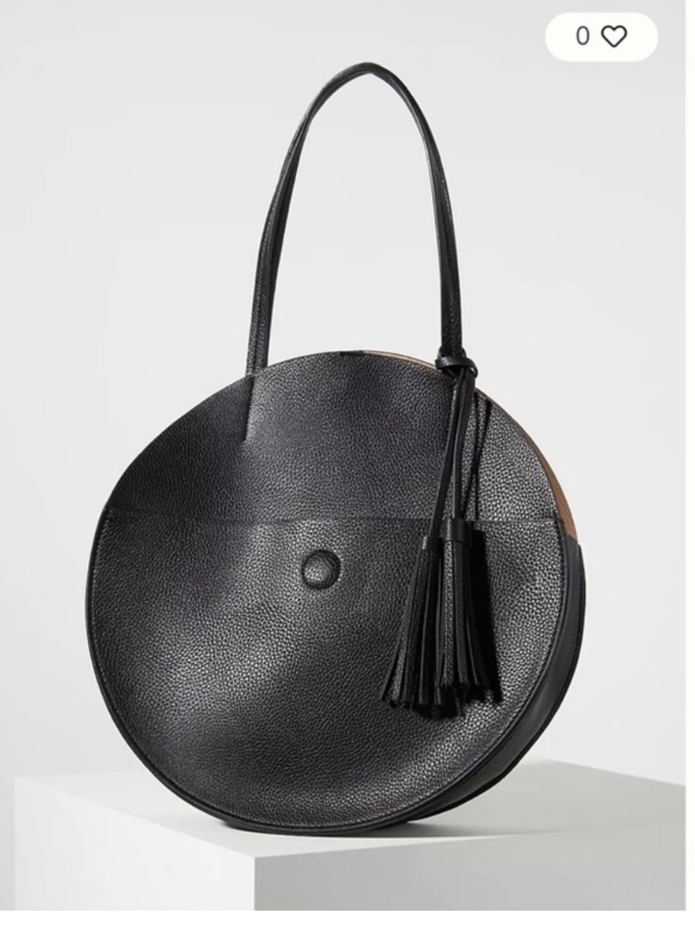 NWOT Anthropologie Remi/Reid Alison Circle Tote & Matching Zippered Wristlet
